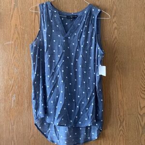 Fred David size M sleeveless top